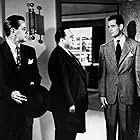 Thomas Gomez, Richard Rober, and Robert Ryan in The Woman on Pier 13 (1949)