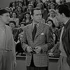Donald Cook, Bud Abbott, and Anthony Warde in Here Come the Co-eds (1945)