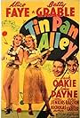 Betty Grable, Alice Faye, Jack Oakie, and John Payne in Tin Pan Alley (1940)