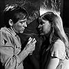 Mia Farrow and John Leyton in Guns at Batasi (1964)