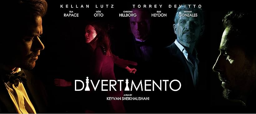 Ola Rapace, Götz Otto, Kellan Lutz, Torrey DeVitto, and Christian Hillborg in Divertimento (2020)