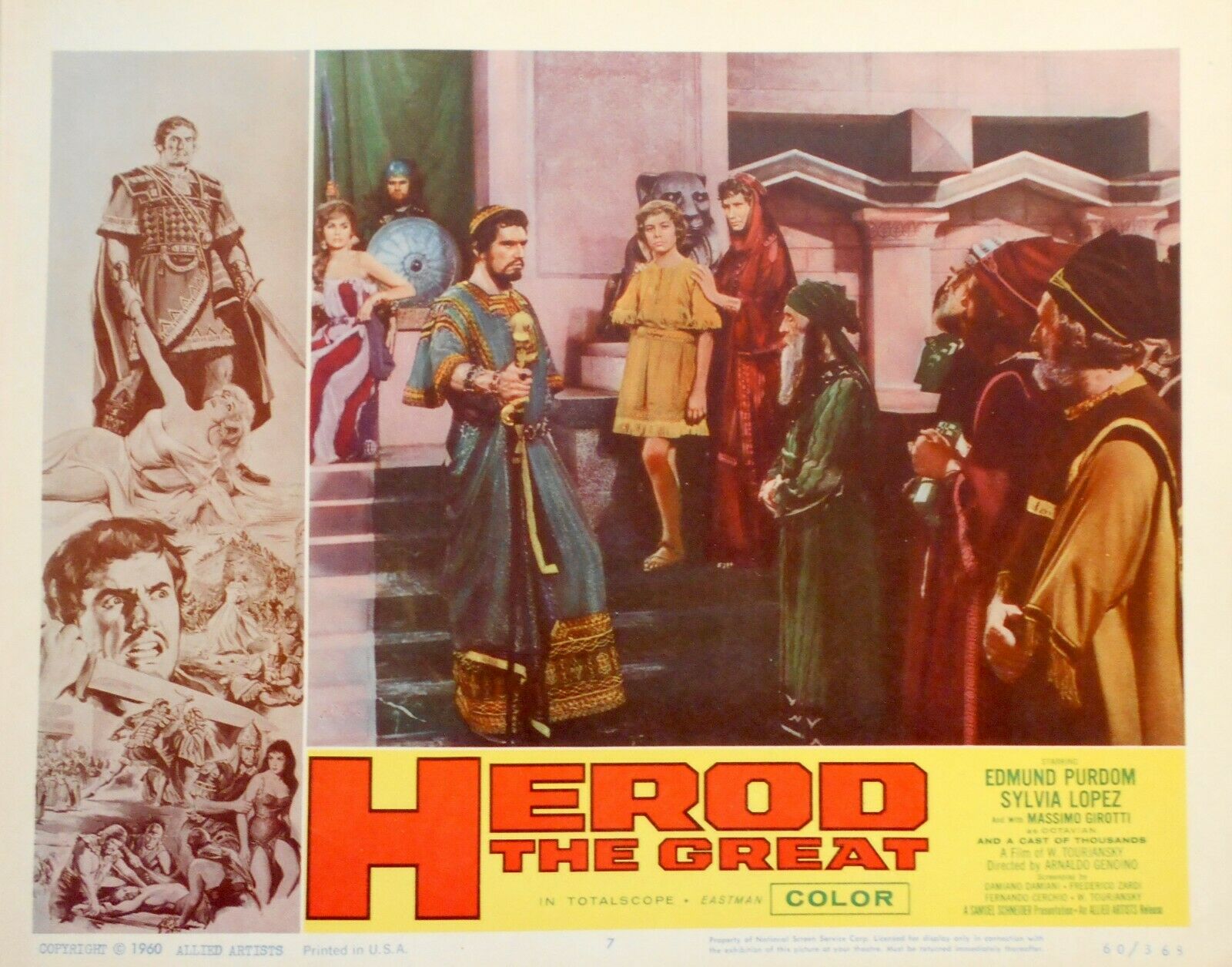 Edmund Purdom in Herod the Great (1959)