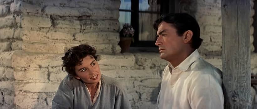 Gregory Peck and Jean Simmons in The Big Country (1958)