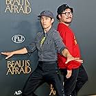 Harry Shum Jr. and Daniel Kwan at an event for Beau Is Afraid (2023)