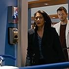 Catherine Kresge and Luke Mitchell in Chicago Med "This Town Ain't Big Enough for Both of Us" (NBC)