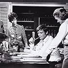Roger Moore, Gabrielle Drake, and Ursula Howells in Crossplot (1969)