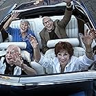 Edward Asner, Marion Ross, Mark Rydell, and Helen Reddy in Senior Entourage (2021)