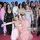 LONDON, ENGLAND - JULY 12: (L-R) Connor Swindells, Andrew Leung, Hannah Khalique-Brown, Tom Stourton, Mette Towley, Alexandra Shipp, America Ferrera, Sharon Rooney, Margot Robbie, Greta Gerwig, Ryan Gosling, Ncuti Gatwa, Ana Cruz Kayne, Issa Rae, Nicola Coughlan, Jamie Demetriou, Hari Nef, Dua Lipa, Will Ferrell, Simu Liu, Emma Mackey and Andrew Wyatt attend the "Barbie" European Premiere at Cineworld Leicester Square on July 12, 2023 in London, England.