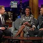 Gabrielle Union, James Corden, and Method Man in The Late Late Show with James Corden (2015)