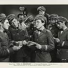 William 'Billy' Benedict, Harris Berger, Jimmy Butler, Hal E. Chester, David Gorcey, Huntz Hall, Billy Halop, and George Offerman Jr. in Call a Messenger (1939)