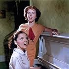 Judy Garland and Deanna Durbin in Every Sunday (1936)