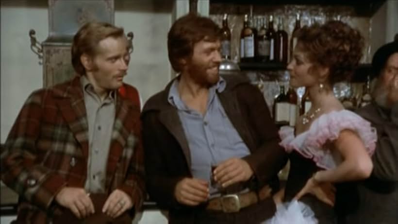 Carole André, Raimund Harmstorf, and Franco Nero in White Fang (1973)