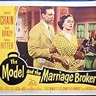 Jeanne Crain and Scott Brady in The Model and the Marriage Broker (1951)