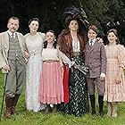 Juliette Binoche, Valeria Bruni Tedeschi, Fabrice Luchini, Lauréna Thellier, Raph, and Manon Royère in Slack Bay (2016)