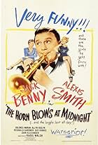 Jack Benny, Dolores Moran, and Alexis Smith in The Horn Blows at Midnight (1945)