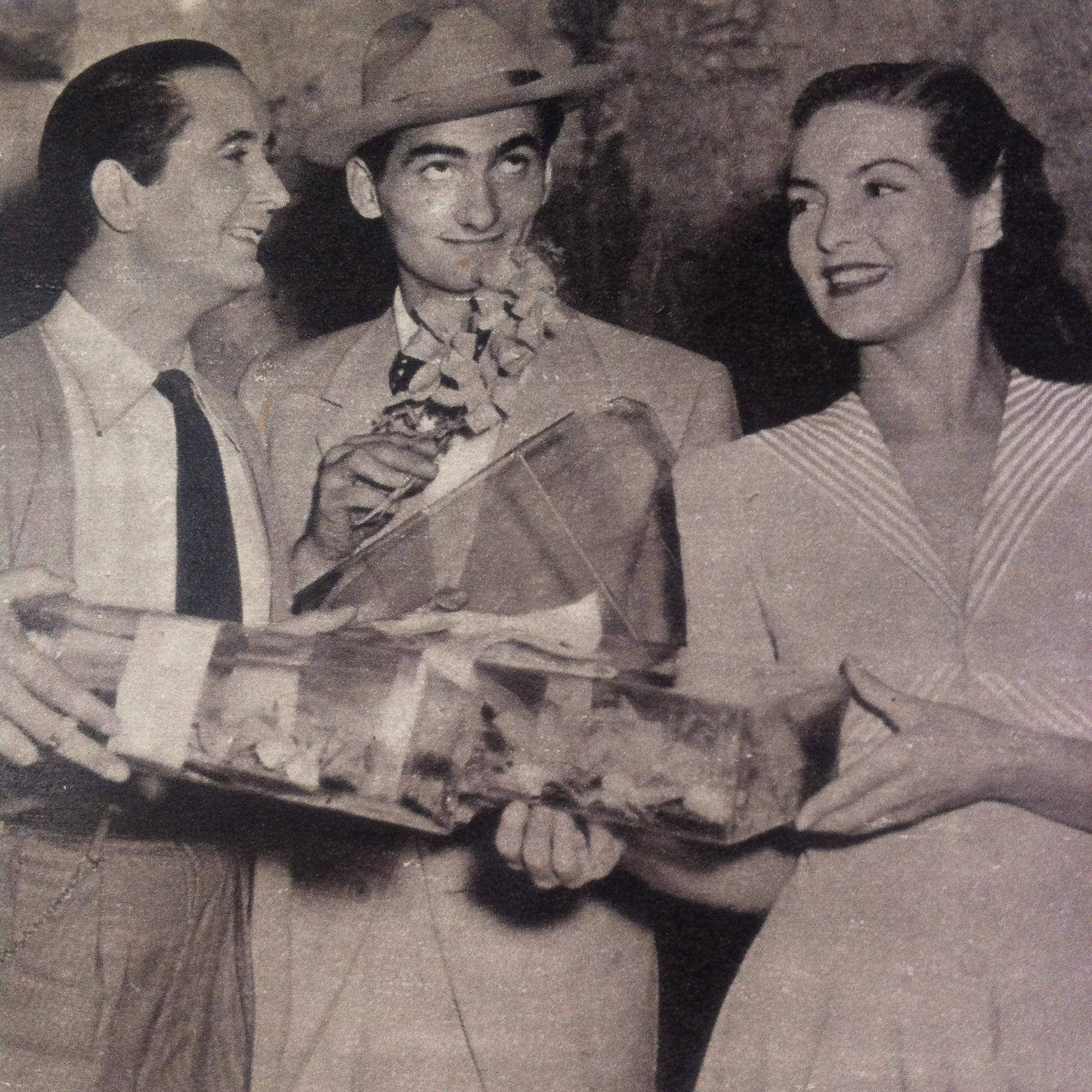 Bonar Colleano, Nino Martini, and Patricia Roc in One Night with You (1948)
