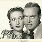 Bob Hope and Dorothy Lamour in My Favorite Brunette (1947)