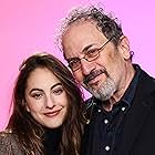 Robert Smigel and Madeline Weinstein at an event for Between the Temples (2024)