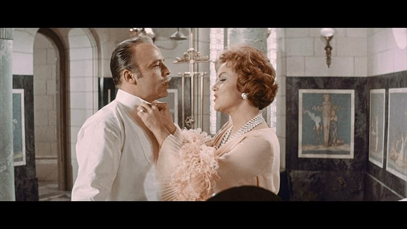 Herbert Lom and Nadia Gray in I Like Money (1961)