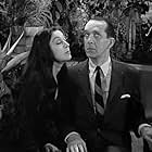 Lee Goodman and Hazel Shermet in The Addams Family (1964)