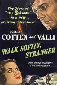 Joseph Cotten and Alida Valli in Walk Softly, Stranger (1950)