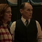 Mark Rylance and Zoey Deutch in The Outfit (2022)
