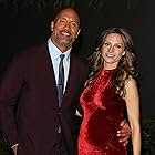 Dwayne Johnson and Lauren Hashian at an event for Jumanji: Welcome to the Jungle (2017)