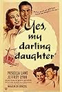 Fay Bainter, Priscilla Lane, Jeffrey Lynn, and Roland Young in Yes, My Darling Daughter (1939)