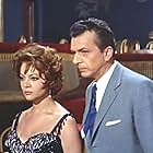 Sara Montiel and Gérard Tichy in Pecado de amor (1961)