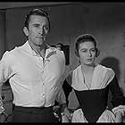 Kirk Douglas and Janette Scott in The Devil's Disciple (1959)