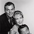 Barbara Eden, Peter Marshall, and Tommy Noonan in Swingin' Along (1961)