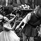 Natasha Parry and Paul Rogers in A Midsummer Night's Dream (1958)