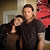 Sam Worthington and Phoebe Tonkin in Transfusion (2023)