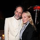 Chloë Sevigny and Luca Guadagnino at an event for Challengers (2024)