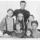 Tom Nolan, Glynis Johns, Patty McCormack, Cameron Mitchell, Rex Thompson, Yolanda White, and Stephen Wootton in All Mine to Give (1957)