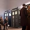 John Hurt, David Tennant, Matt Smith, and Jenna Coleman in Doctor Who (2005)