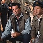 Donald Pleasence and James Garner in The Great Escape (1963)