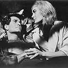 Shirley Eaton and Hugh O'Brian in Ten Little Indians (1965)