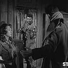 Claude Akins and Patricia Barry in Gunsmoke (1955)