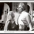 Jeff Chandler and Mamie Van Doren in Yankee Pasha (1954)