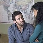 Brooklyn Sudano and Clive Standen in Taken (2017)