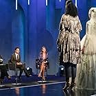 Jessica Alba, Heidi Klum, Zac Posen, Nina Garcia, Monique Robinson, Ayana Ife, Margarita Alvarez, and Meisha Brooks in Project Runway (2004)