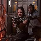 Cailee Spaeny and David Jonsson in Alien: Romulus (2024)