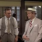 Jack Lemmon, Walter Matthau, and John Furlong in The Front Page (1974)