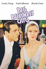 Ricardo Cortez and Loretta Young in Big Business Girl (1931)