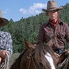 Jane Fonda and James Caan in Comes a Horseman (1978)