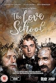 Ben Kingsley, Kenneth Colley, and Peter Egan in The Love School (1975)