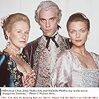 Michelle Pfeiffer, Glenn Close, and John Malkovich in Dangerous Liaisons (1988)