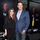 Tiffani Thiessen and Brady Smith attend the premiere of "IT" on Sept. 5, 2017