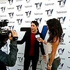 Actor PARIS DYLAN on the red carpet for the TradioV 'Twitter Awards', HOLLYWOOD, CA.